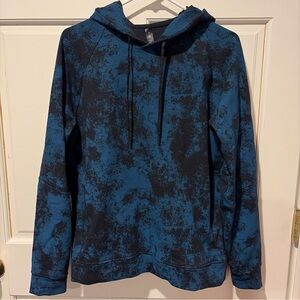 Lululemon Athletica Blue and Black Hoodie